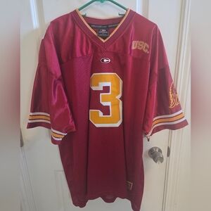 Vintage Colosseum Label - USC TROJANS No. 3 (XL) Football Jersey